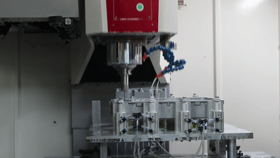 DB真人旗舰精机T-V1165S5G基站加工